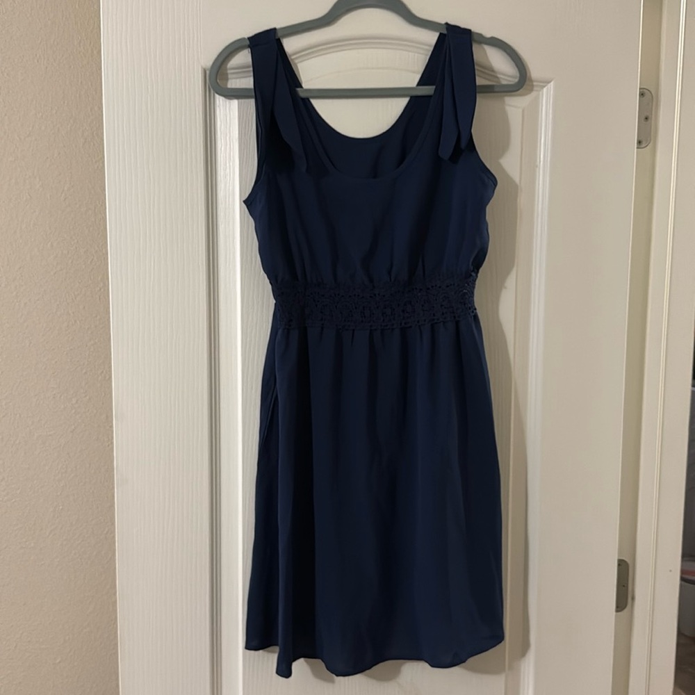 New never worn navy dress